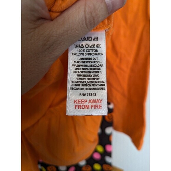 Spooky Night Girls Halloween Costume Outfit Size Small 5 6 - Picture 7 of 8